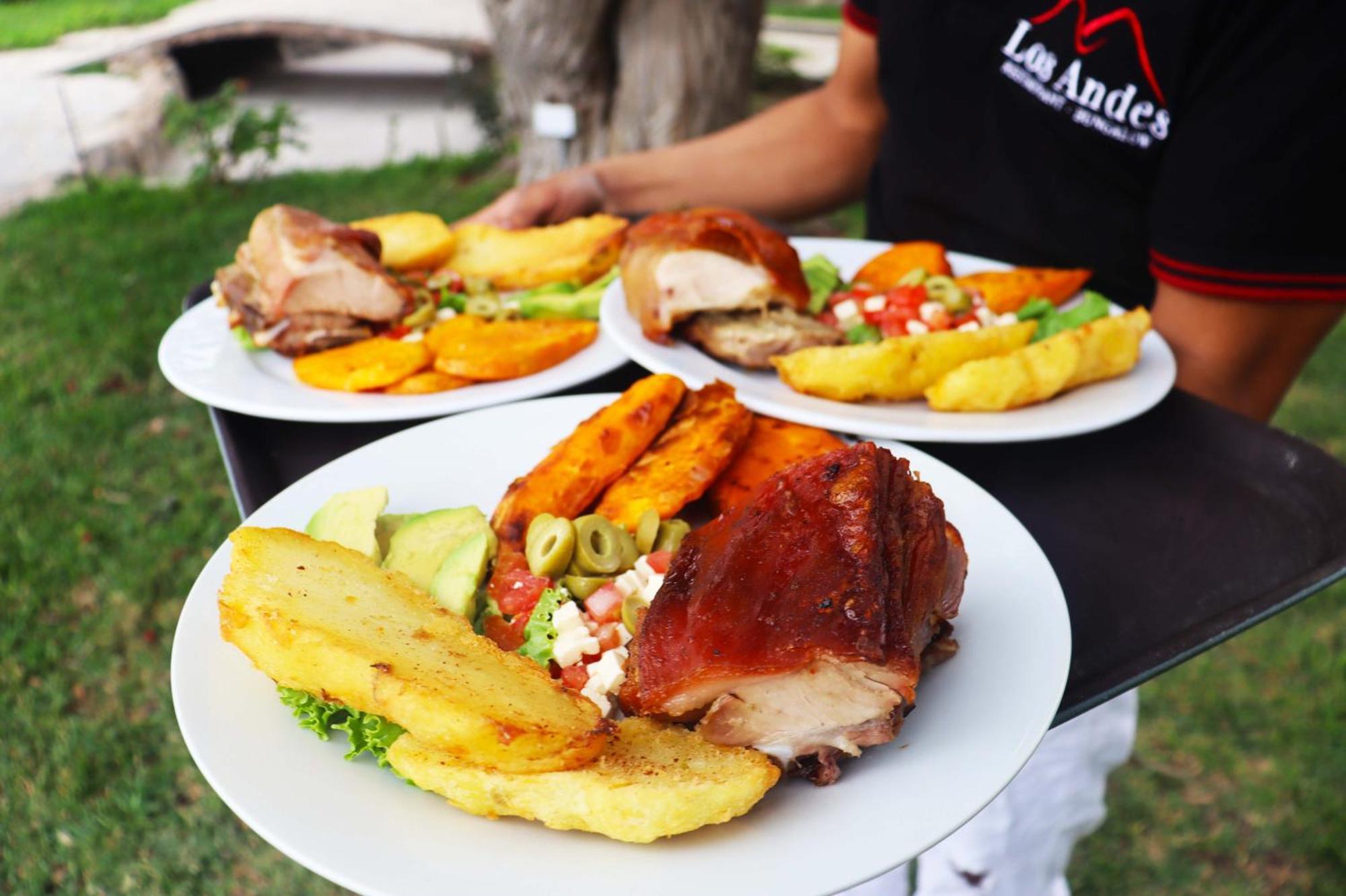 Los Andes - Restaurant & Bungalows Сиенегия Екстериор снимка